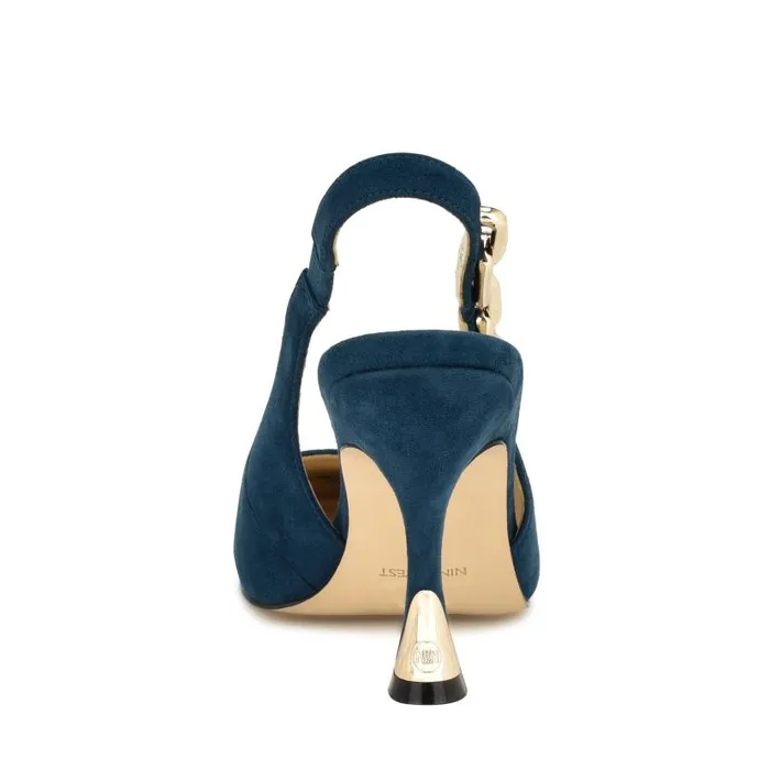 Veroni Slingback Pumps Dark Blue Women Nine West Heels