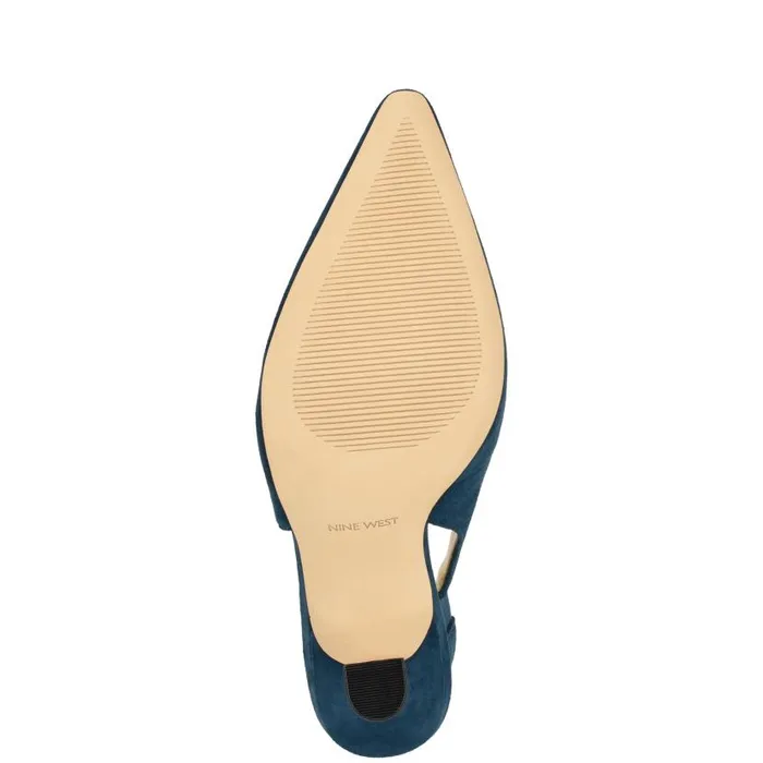 Veroni Slingback Pumps Dark Blue Women Nine West Heels