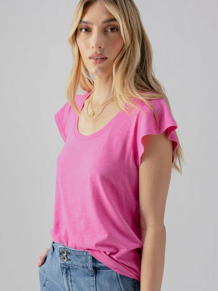 West Side Tee Wild Pink Women Sanctuary Clothing Tees and Tops