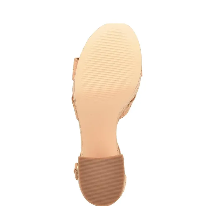 Willie Platform Sandals Natural Cork Women Nine West Sandals