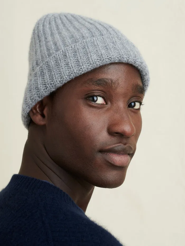 Women Alex Mill Accessories Cashmere Beanie Heather Gray