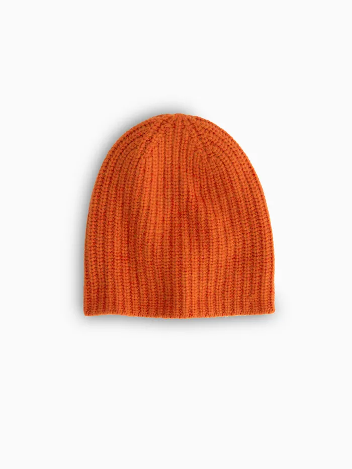 Women Alex Mill Accessories Cashmere Beanie Persimmon