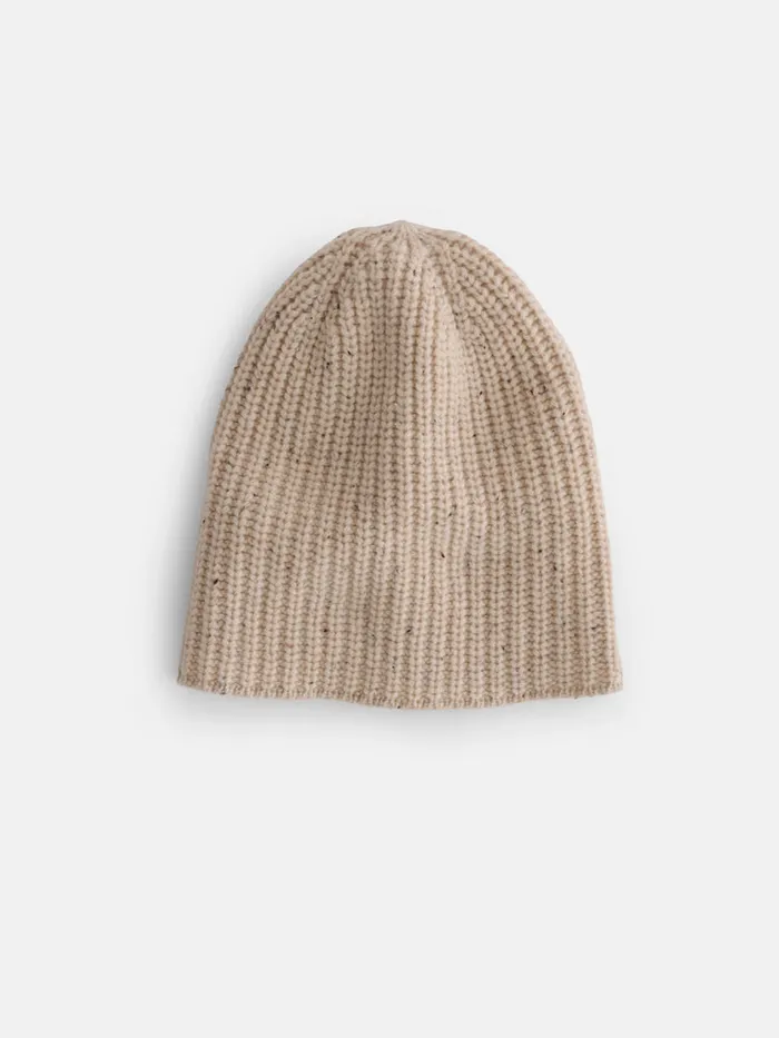 Women Alex Mill Accessories Cashmere Donegal Beanie Crme Donegal