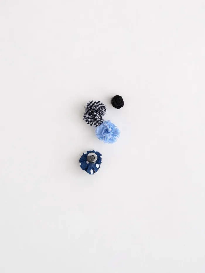 Women Alex Mill Accessories Rosette 4Pack Blueblack