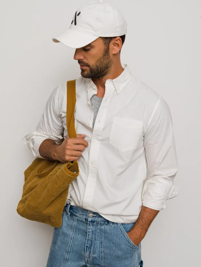Women Alex Mill Accessories The Perfect Weekday Tote Golden Khaki