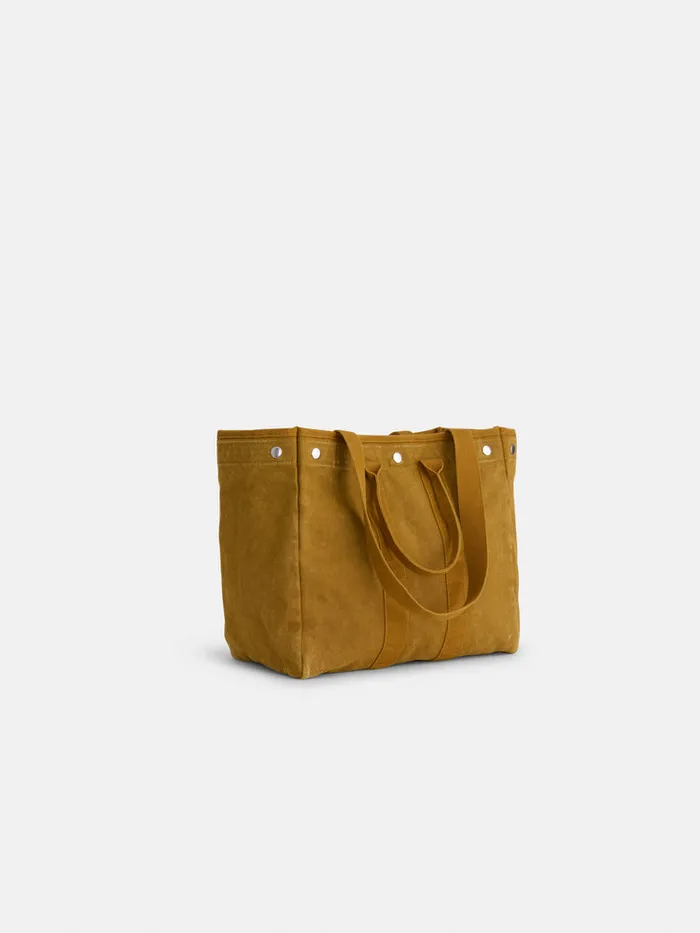 Women Alex Mill Accessories The Perfect Weekday Tote Golden Khaki