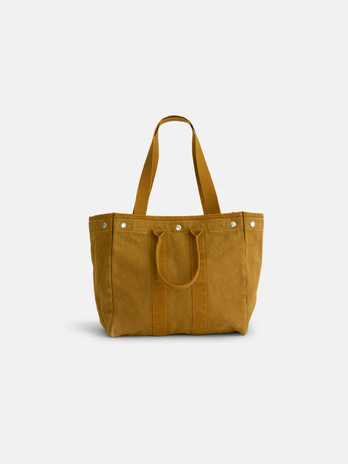 Women Alex Mill Accessories The Perfect Weekday Tote Golden Khaki