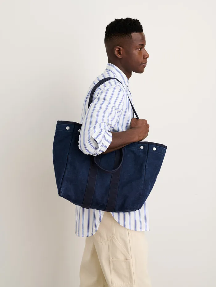 Women Alex Mill Accessories The Perfect Weekday Tote Navy