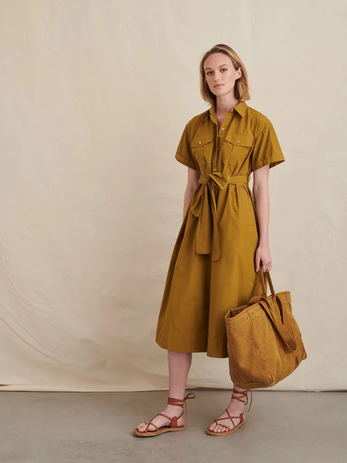 Women Alex Mill Accessories The Perfect Weekend Tote Golden Khaki