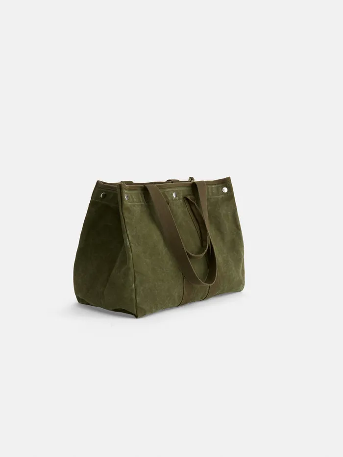 Women Alex Mill Accessories The Perfect Weekend Tote Military Olive