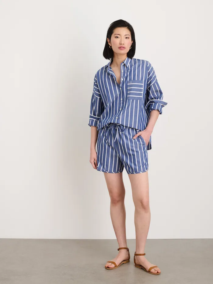 Women Alex Mill Shirts Tops Rework Standard Shirt In Wide Stripe