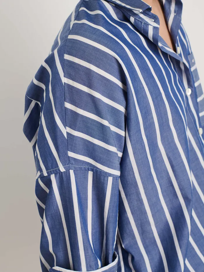 Women Alex Mill Shirts Tops Rework Standard Shirt In Wide Stripe