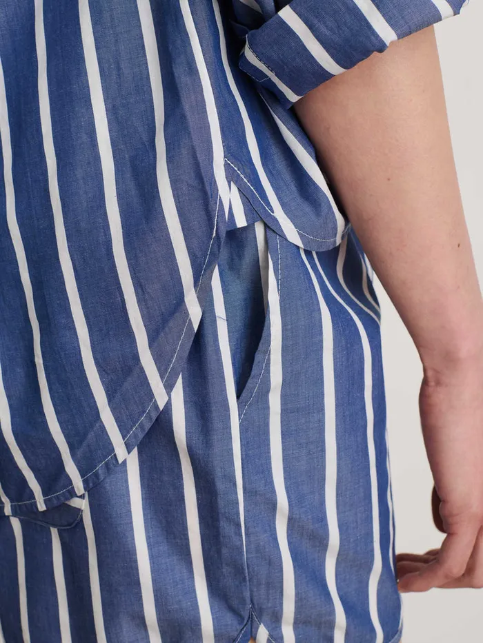 Women Alex Mill Shirts Tops Rework Standard Shirt In Wide Stripe