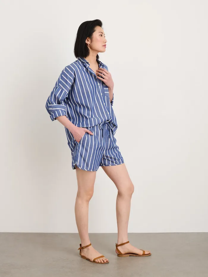 Women Alex Mill Shirts Tops Rework Standard Shirt In Wide Stripe