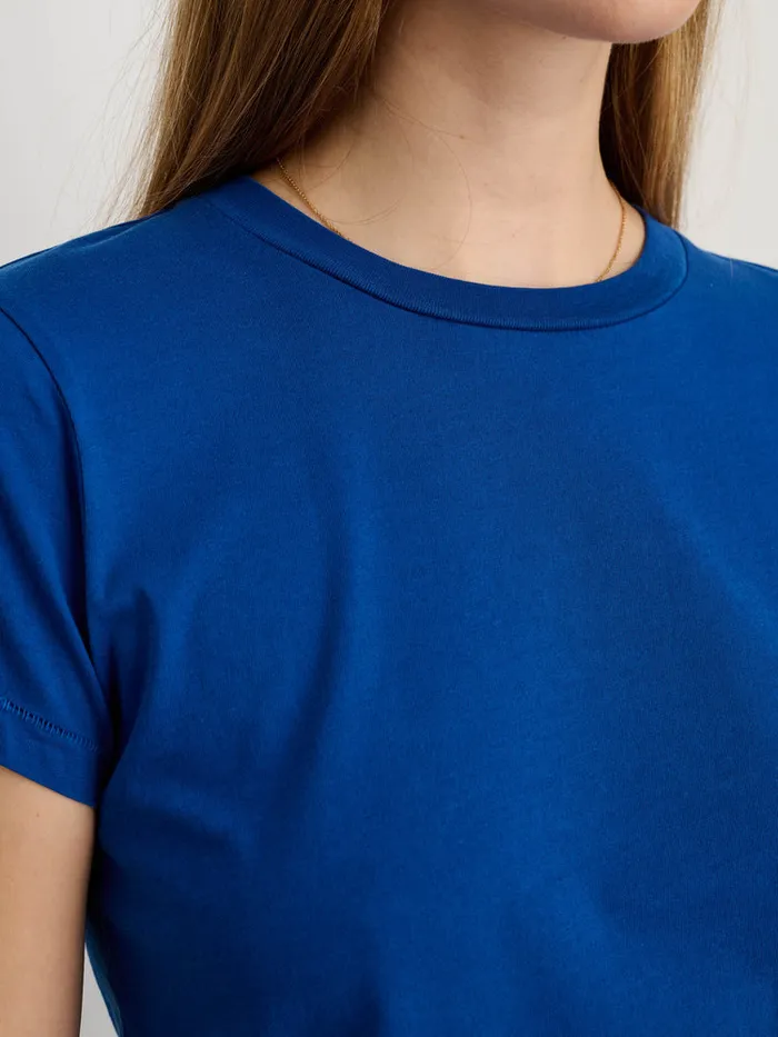 Women Alex Mill Tees Tanks Prospect Tee In 40039S Jersey Blue