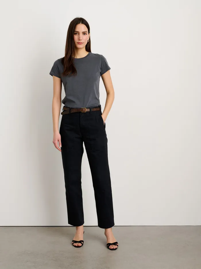 Women Alex Mill Tees Tanks Prospect Tee In 40039S Jersey Graphite