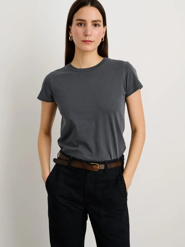 Women Alex Mill Tees Tanks Prospect Tee In 40039S Jersey Graphite