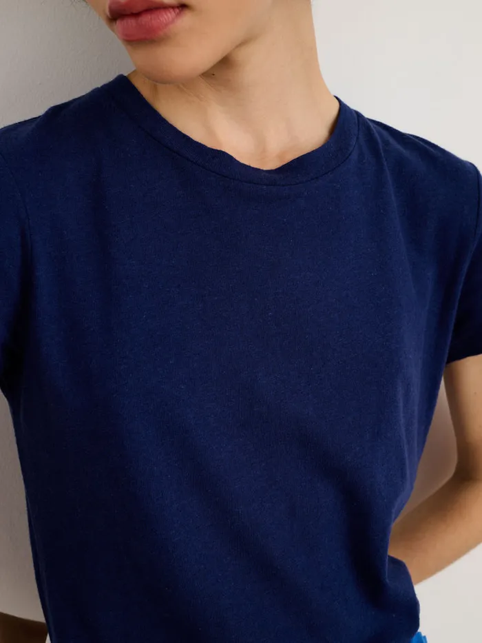 Women Alex Mill Tees Tanks Prospect Tee Midnight Navy