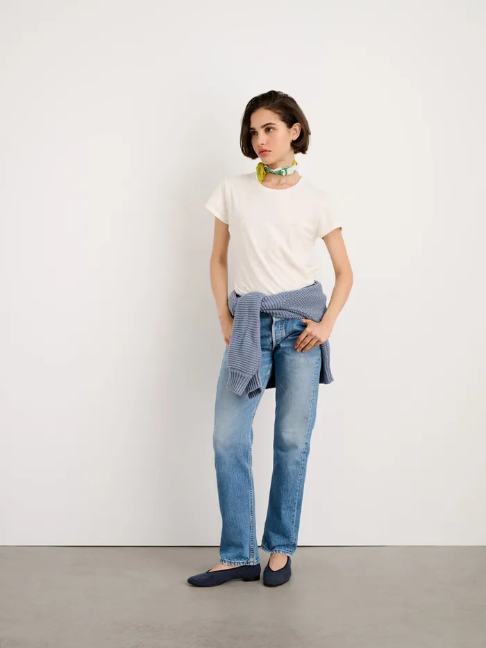 Women Alex Mill Tees Tanks Prospect Tee Off White