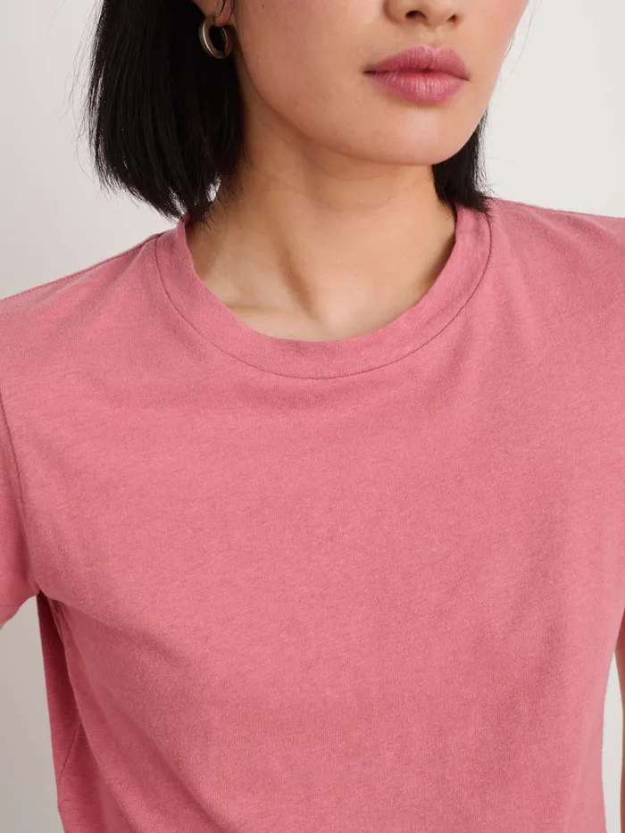 Women Alex Mill Tees Tanks Prospect Tee Rose Women Alex Mill Tees Tanks Prospect Tee Rose