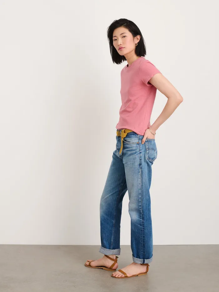 Women Alex Mill Tees Tanks Prospect Tee Rose Women Alex Mill Tees Tanks Prospect Tee Rose