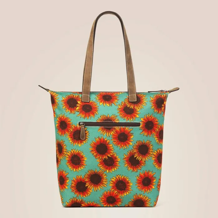 Women Bags and Wallets Ariat Cruiser Large Tote Bag Sunflower Multi Women Bags and Wallets Ariat Cruiser Large Tote Bag Sunflower Multi