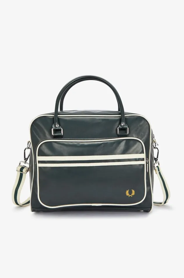 Women Bags Fred Perry Classic Holdall Night Greenecru