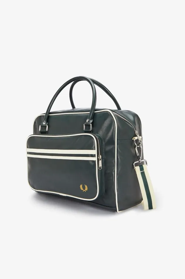 Women Bags Fred Perry Classic Holdall Night Greenecru