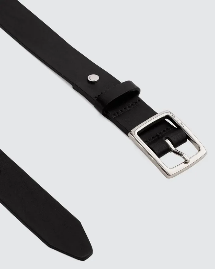 Women Belts Rag 038 Bone Boyfriend Belt Black
