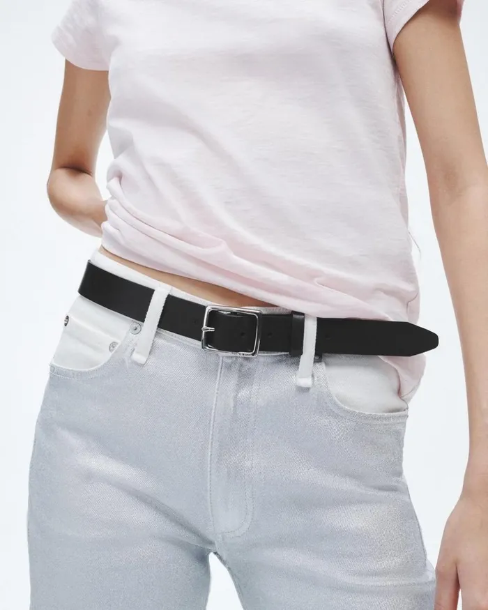 Women Belts Rag 038 Bone Boyfriend Belt Black