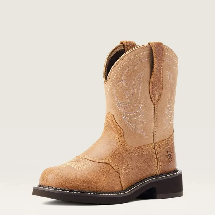 Women Booties Ariat Fatbaby Heritage Dapper Western Boot Wicker