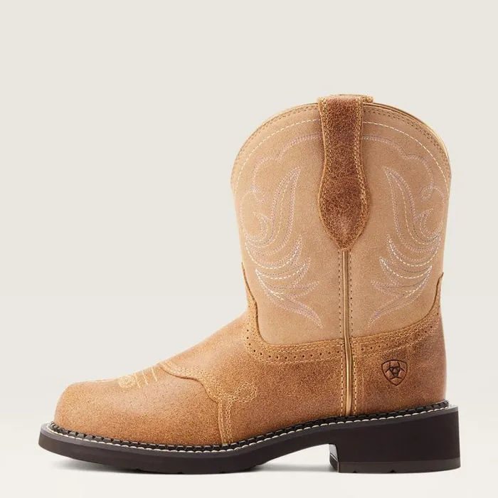 Women Booties Ariat Fatbaby Heritage Dapper Western Boot Wicker Women Booties Ariat Fatbaby Heritage Dapper Western Boot Wicker