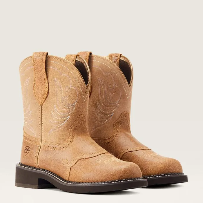 Women Booties Ariat Fatbaby Heritage Dapper Western Boot Wicker Women Booties Ariat Fatbaby Heritage Dapper Western Boot Wicker