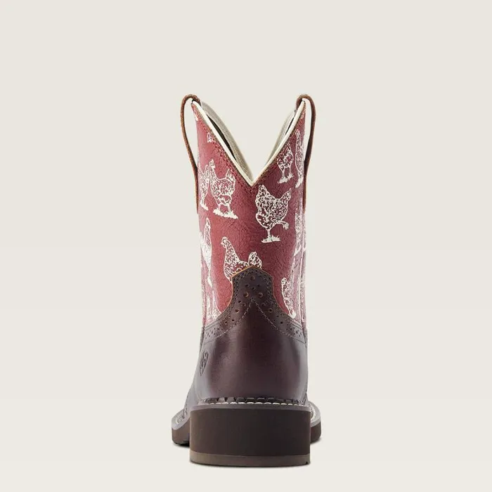 Women Booties Ariat Fatbaby Heritage Farrah Western Boot Chocolate Chip Women Booties Ariat Fatbaby Heritage Farrah Western Boot Chocolate Chip