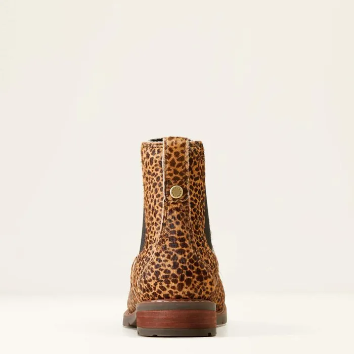 Women Booties Ariat Wexford Chelsea Boot Cheetah Hair On Women Booties Ariat Wexford Chelsea Boot Cheetah Hair On