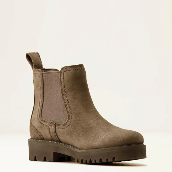Women Booties Ariat Wexford Lug Chelsea Boot Dark Moss