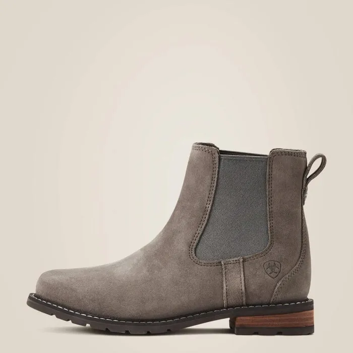 Women Booties Ariat Wexford Waterproof Chelsea Boot Taupe Women Booties Ariat Wexford Waterproof Chelsea Boot Taupe