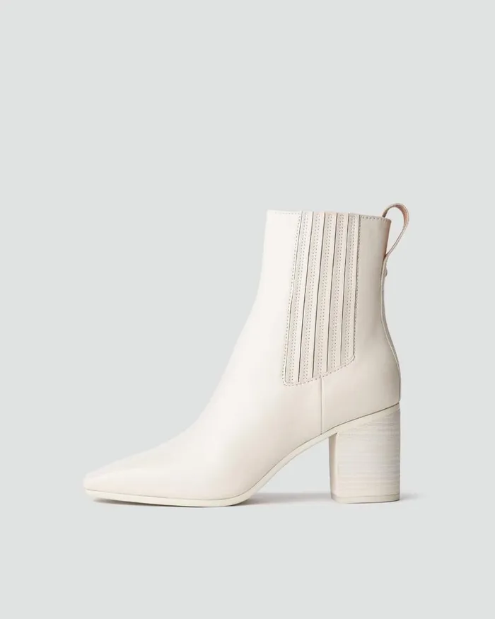 Women Boots Rag 038 Bone Astra Chelsea Boot 8211 Leather Antique White
