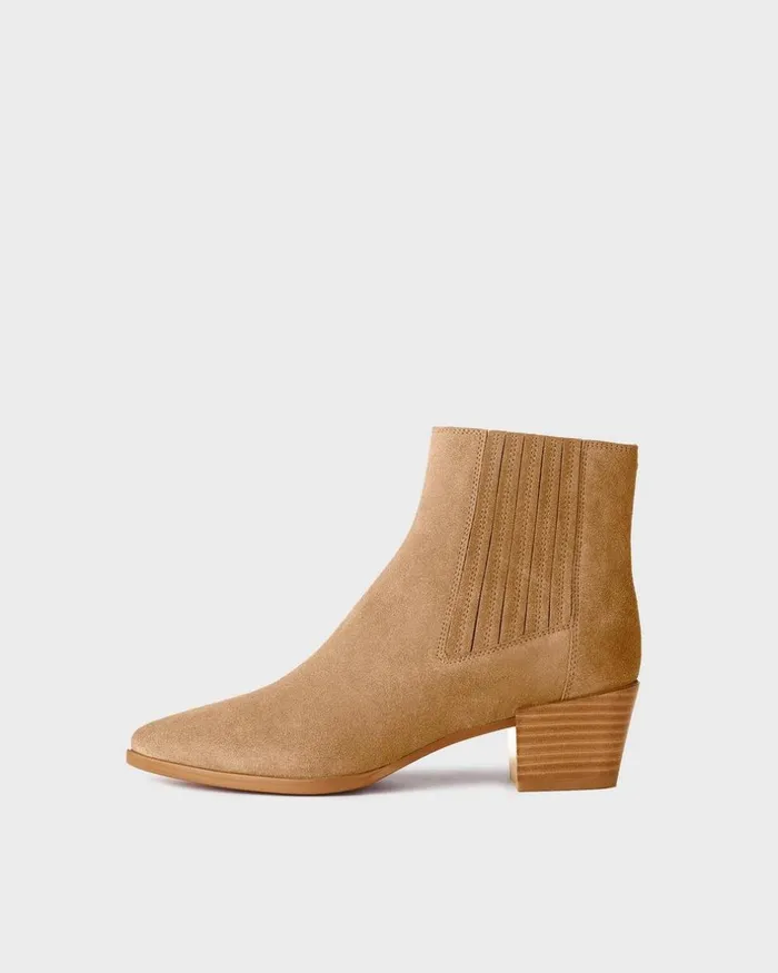 Women Boots Rag 038 Bone Rover Boot 8211 Suede Camel Suede