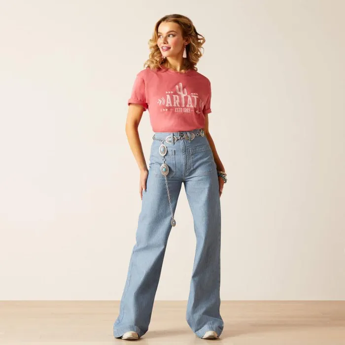 Women Denim Ariat High Rise Jazmine Wide Idaho Women Denim Ariat High Rise Jazmine Wide Idaho
