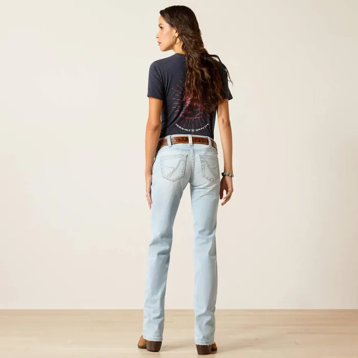 Women Denim Ariat Low Rise Zayla Straight Claremont Women Denim Ariat Low Rise Zayla Straight Claremont