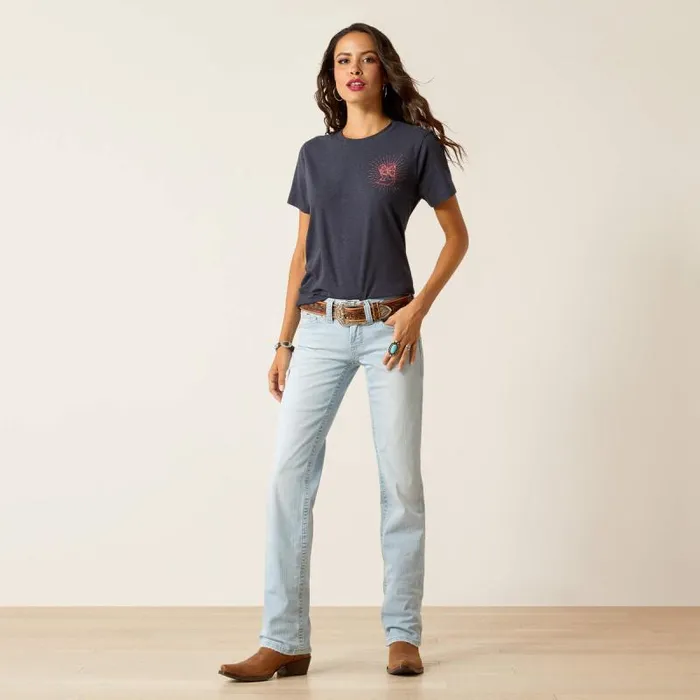 Women Denim Ariat Low Rise Zayla Straight Claremont Women Denim Ariat Low Rise Zayla Straight Claremont