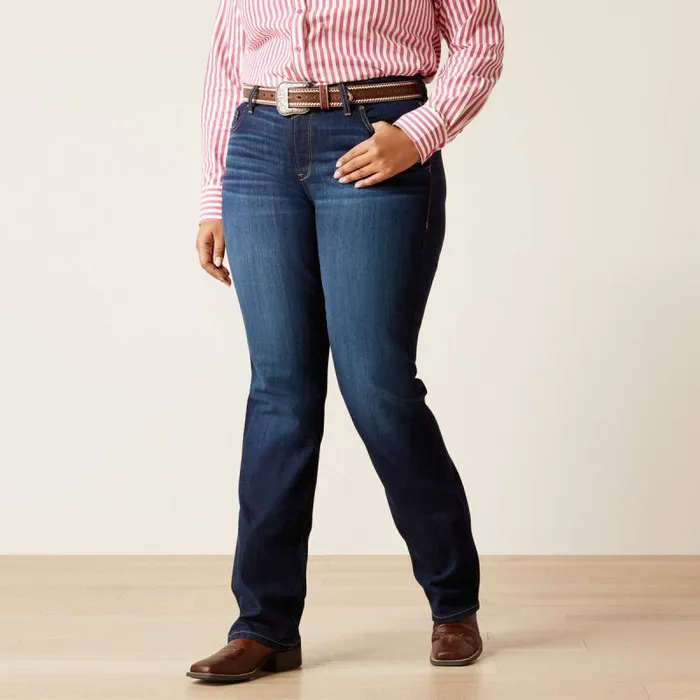Women Denim Ariat Mid Rise Romana Straight Pennsylvania Women Denim Ariat Mid Rise Romana Straight Pennsylvania