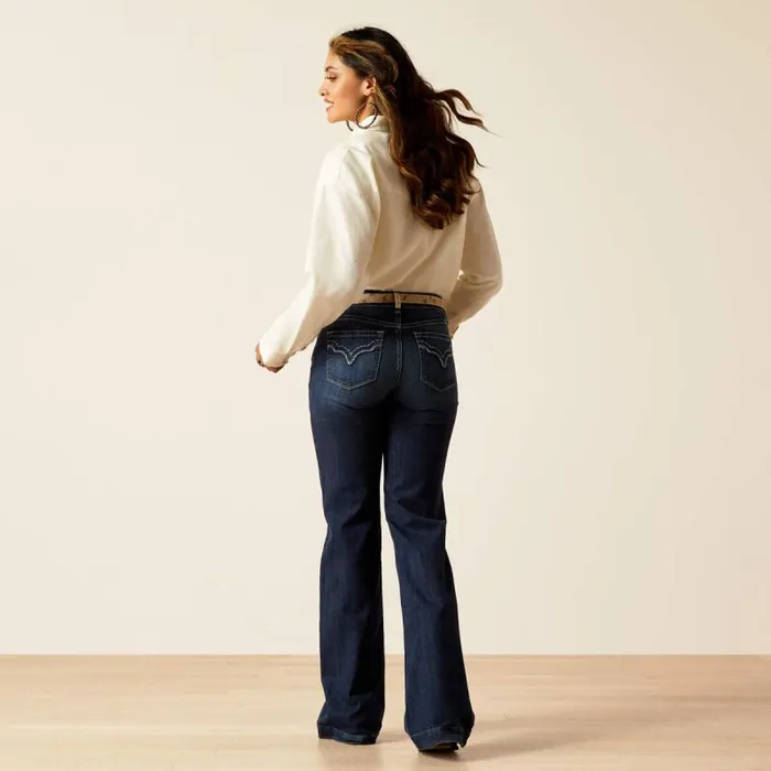 Women Denim Ariat Perfect Rise Tyra Trouser Midnight Women Denim Ariat Perfect Rise Tyra Trouser Midnight