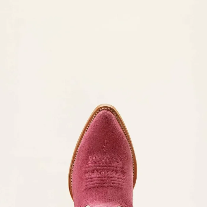 Women Dress and Fashion Boots Ariat Ambrose Western Boot Raspberry Suedepearly White Women Dress and Fashion Boots Ariat Ambrose Western Boot Raspberry Suedepearly White
