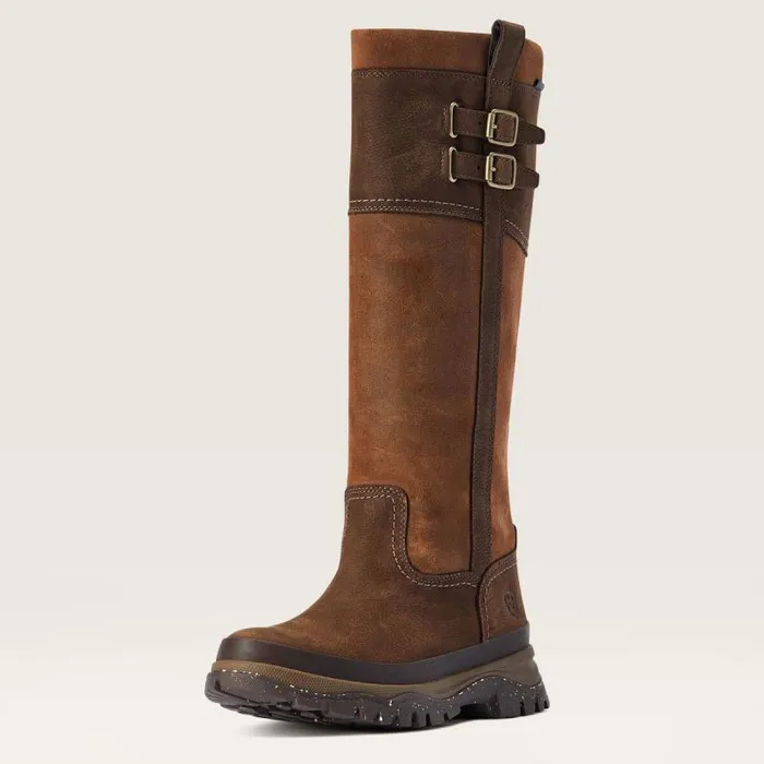 Women Dress and Fashion Boots Ariat Moresby Tall Waterproof Java