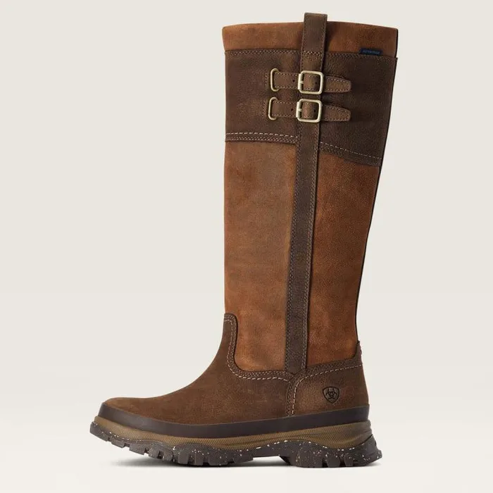 Women Dress and Fashion Boots Ariat Moresby Tall Waterproof Java Women Dress and Fashion Boots Ariat Moresby Tall Waterproof Java