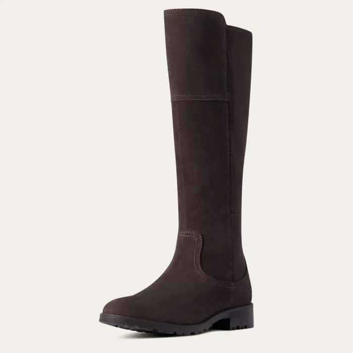 Women Dress and Fashion Boots Ariat Sutton II Waterproof Boot Chocolate
