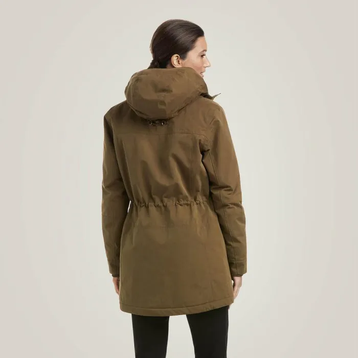 Women English Riding Ariat Argentium Parka Earth Women English Riding Ariat Argentium Parka Earth