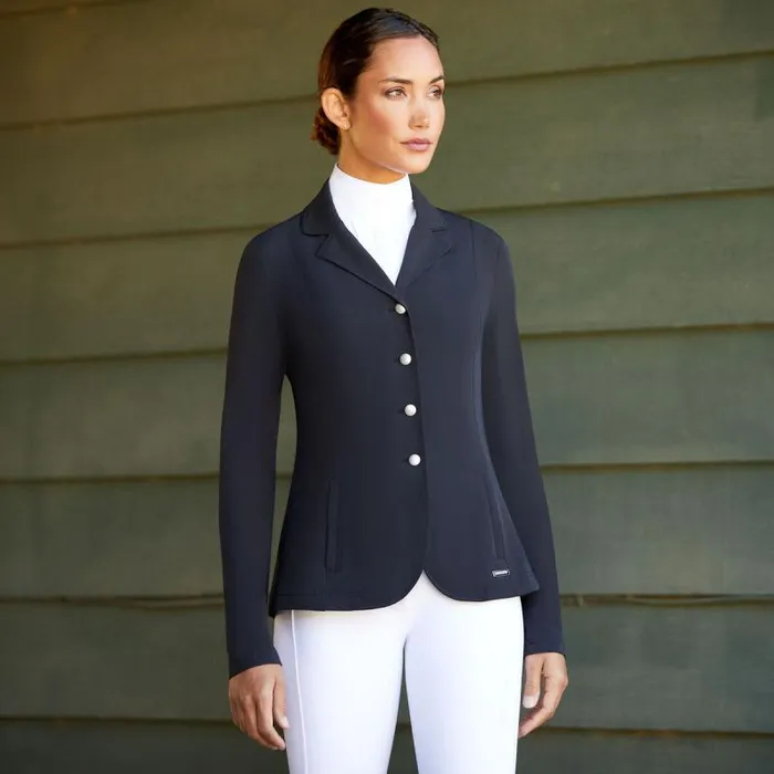 Women English Riding Ariat Artico Show Coat Black